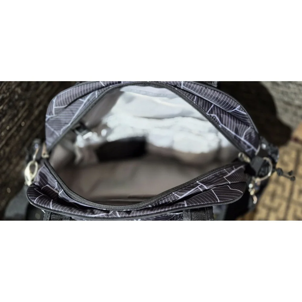 Fuel Backpack‎ & Duffel Bag Lot Blue Camo + Black Geometric Travel Set